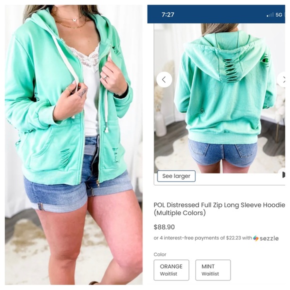 Distressed jacket - Picture 4 of 4